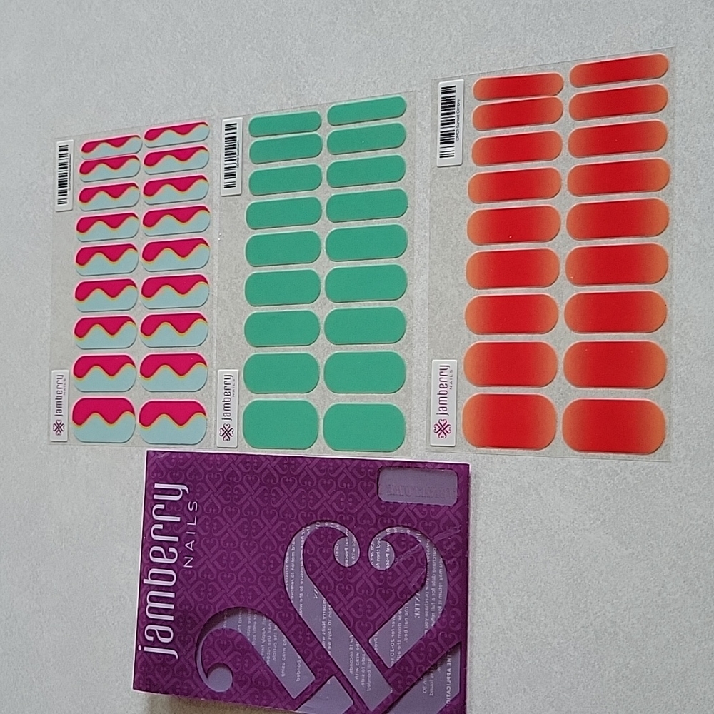 Jamberry Nails 3 pack
